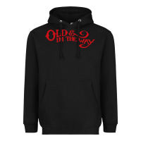 Black old and in the way musician Heavyweight Hoodie - linhVisuals