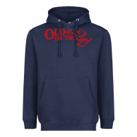Navy old and in the way musician Heavyweight Hoodie - linhVisuals