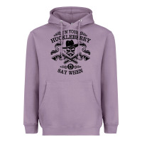 Lavender im your huckleberry Heavyweight Hoodie - linhVisuals