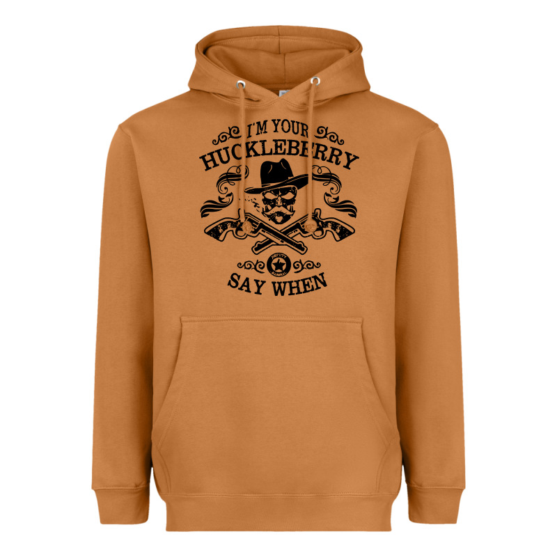 Im Your Huckleberry Heavyweight Hoodie by linhVisuals | Teevron