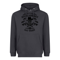 Smoke im your huckleberry Heavyweight Hoodie - linhVisuals