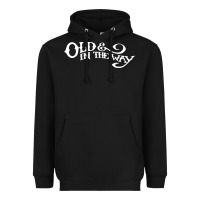 Black old and in the way musician Heavyweight Hoodie - linhVisuals