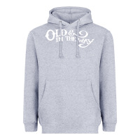 Heather Grey old and in the way musician Heavyweight Hoodie - linhVisuals
