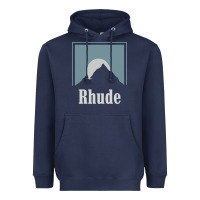 Navy Rhude Adventure Heavyweight Hoodie - linhVisuals