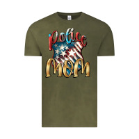 Vintage Olive Police Mom Vintage Tee - FaDigitalArtStudio