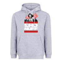 Heather Grey sho nuff old school Heavyweight Hoodie - linhVisuals