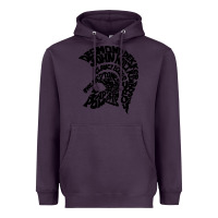 Plum trojan artist Heavyweight Hoodie - linhVisuals