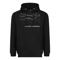 Black joy division transmission fanart tribute design Heavyweight Hoodie - linhVisuals