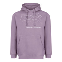 Lavender joy division transmission fanart tribute design Heavyweight Hoodie - linhVisuals