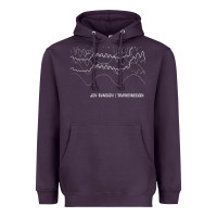 Plum joy division transmission fanart tribute design Heavyweight Hoodie - linhVisuals