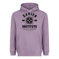 Lavender xavier institute Heavyweight Hoodie - linhVisuals