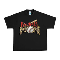 Black baseball mom Urban Heavy Tee - FaDigitalArtStudio