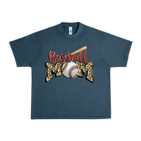 Midnight Navy baseball mom Urban Heavy Tee - FaDigitalArtStudio
