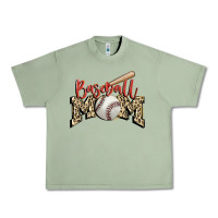 Oil Green baseball mom Urban Heavy Tee - FaDigitalArtStudio