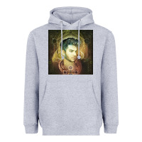 Heather Grey #adam lambert tour 2022 Heavyweight Hoodie - linhVisuals