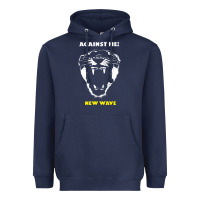 Navy against me wave tour 2022 Heavyweight Hoodie - linhVisuals