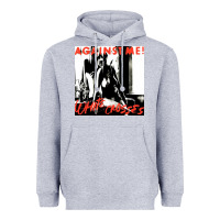 Heather Grey against me white crosses tour 2022 Heavyweight Hoodie - linhVisuals