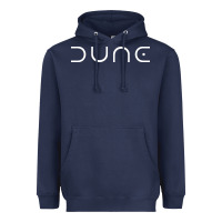 Navy dune Heavyweight Hoodie - linhVisuals