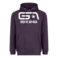 Plum GROOVE ARMADA NORTHERN STAR Heavyweight Hoodie - linhVisuals