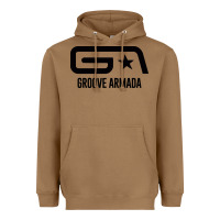 Toasted Coconut GROOVE ARMADA Heavyweight Hoodie - linhVisuals