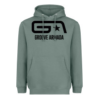 Sage GROOVE ARMADA Heavyweight Hoodie - linhVisuals
