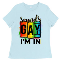 Baby Blue sounds gay i'm in Ladies Tee - OliviaCreatesArt