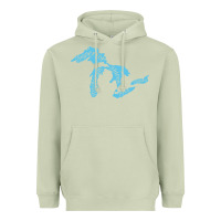 Matcha great lakes of michigan Heavyweight Hoodie - linhVisuals
