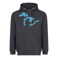 Smoke great lakes of michigan Heavyweight Hoodie - linhVisuals