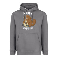 Storm happy groundhog day respect the shadow funny spring prediction holiday Heavyweight Hoodie - linhVisuals