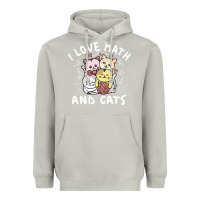 Moon Dust i love math and cats mountain heart mathematics lover gifts cute and f Heavyweight Hoodie - linhVisuals