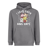 Storm i love math and cats mountain heart mathematics lover gifts cute and f Heavyweight Hoodie - linhVisuals