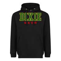 Black Dixie Beer Heavyweight Hoodie - linhVisuals