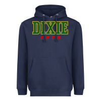 Navy Dixie Beer Heavyweight Hoodie - linhVisuals