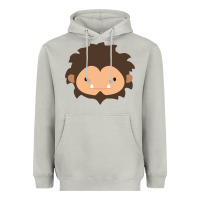 Moon Dust Sneaky Sasquatch Big Head Heavyweight Hoodie - linhVisuals