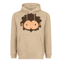 Mushroom Sneaky Sasquatch Big Head Heavyweight Hoodie - linhVisuals