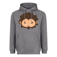 Storm Sneaky Sasquatch Big Head Heavyweight Hoodie - linhVisuals