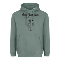 Sage Never SHOUT Never Heavyweight Hoodie - linhVisuals