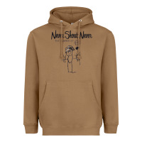 Toasted Coconut Never SHOUT Never Heavyweight Hoodie - linhVisuals