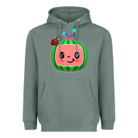 Sage cocomelon, kids, kindergarten, kids songs Heavyweight Hoodie - linhVisuals