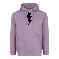 Lavender lightning bolt Heavyweight Hoodie - linhVisuals
