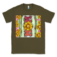 Army Green Mom leopard Classic Tee - CowGirlArtShop