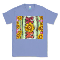 Colony Blue Mom leopard Classic Tee - CowGirlArtShop