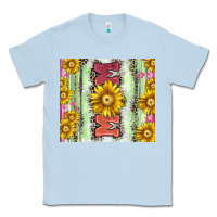 Dusty Blue Mom leopard Classic Tee - CowGirlArtShop
