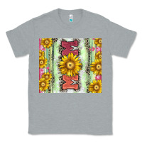 Heather Grey Mom leopard Classic Tee - CowGirlArtShop