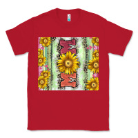 Red Mom leopard Classic Tee - CowGirlArtShop