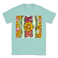 Seafoam Mom leopard Classic Tee - CowGirlArtShop