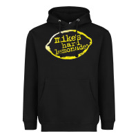 Black Mikes Harder Heavyweight Hoodie - linhVisuals