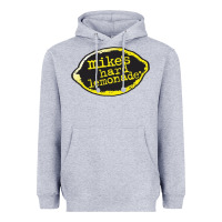 Heather Grey Mikes Harder Heavyweight Hoodie - linhVisuals