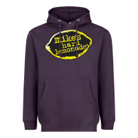 Plum Mikes Harder Heavyweight Hoodie - linhVisuals