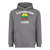 Storm lucky lithuanian irish flag shamrock leaf st patricks day Heavyweight Hoodie - linhVisuals
